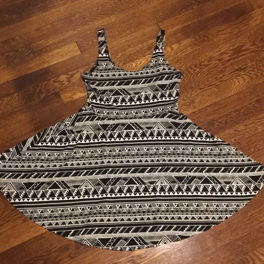 Geometric pattern dress